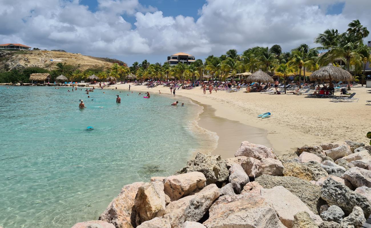 Photo of Blue Bay Curacao beach with bright sand surface