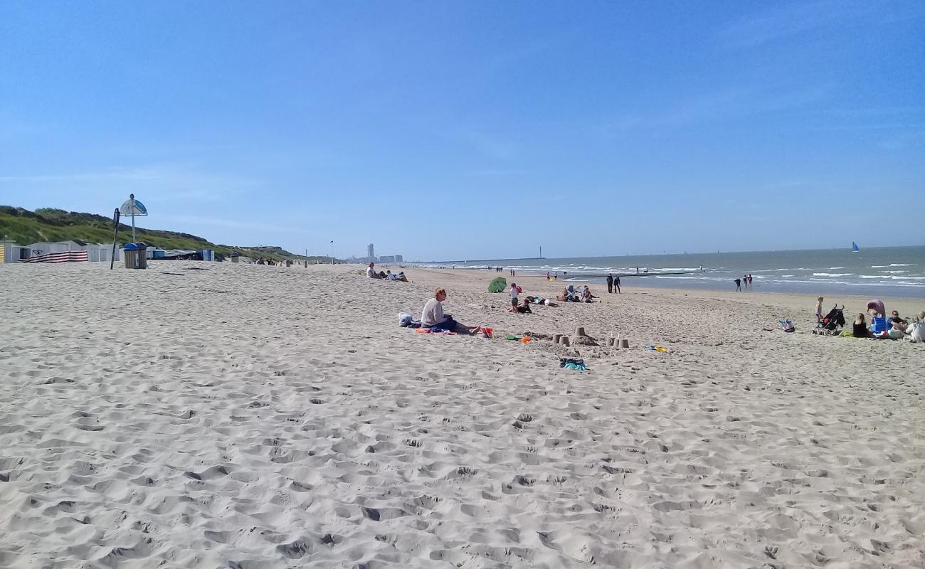 Photo of Bredene beach with bright sand surface