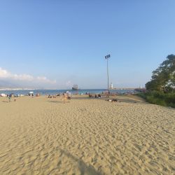 Galip Dere beach'in fotoğrafı geniş plaj ile birlikte